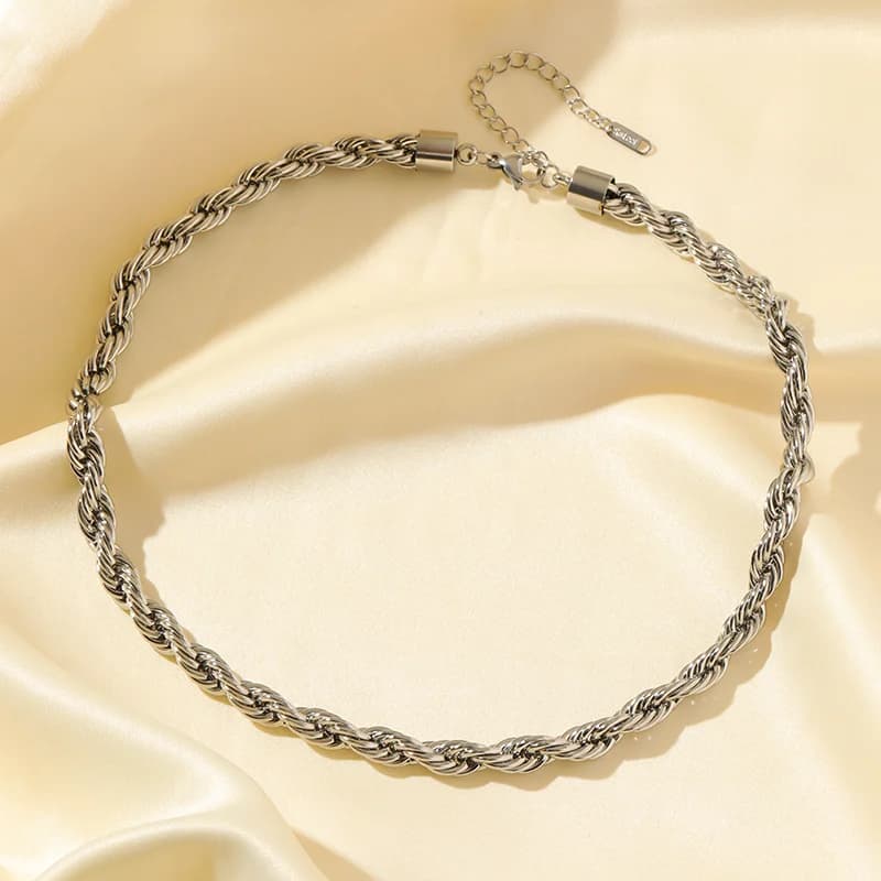 Массивная цепочка 8 мм, позолота 18K