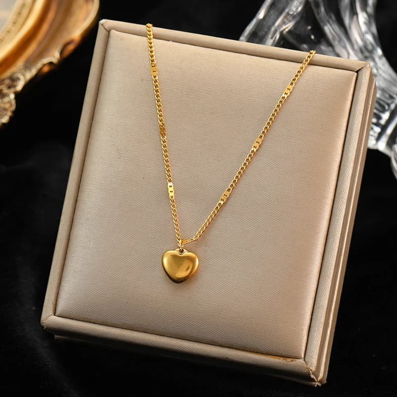 Thick Gold Chain Necklace